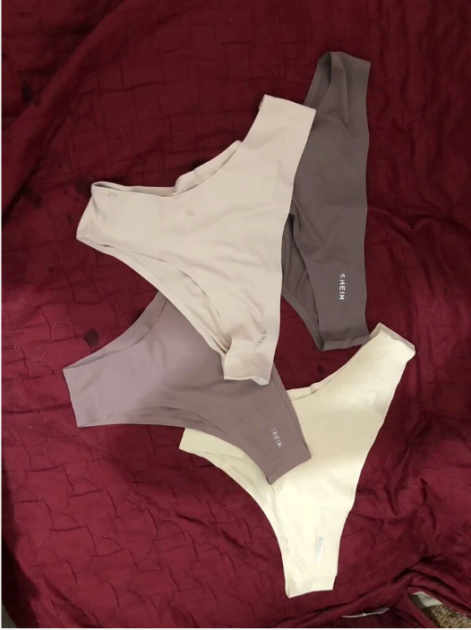 Snug Zone Women's Casual Plain High Stretch Bikini Panties Multicolor Underwear Set