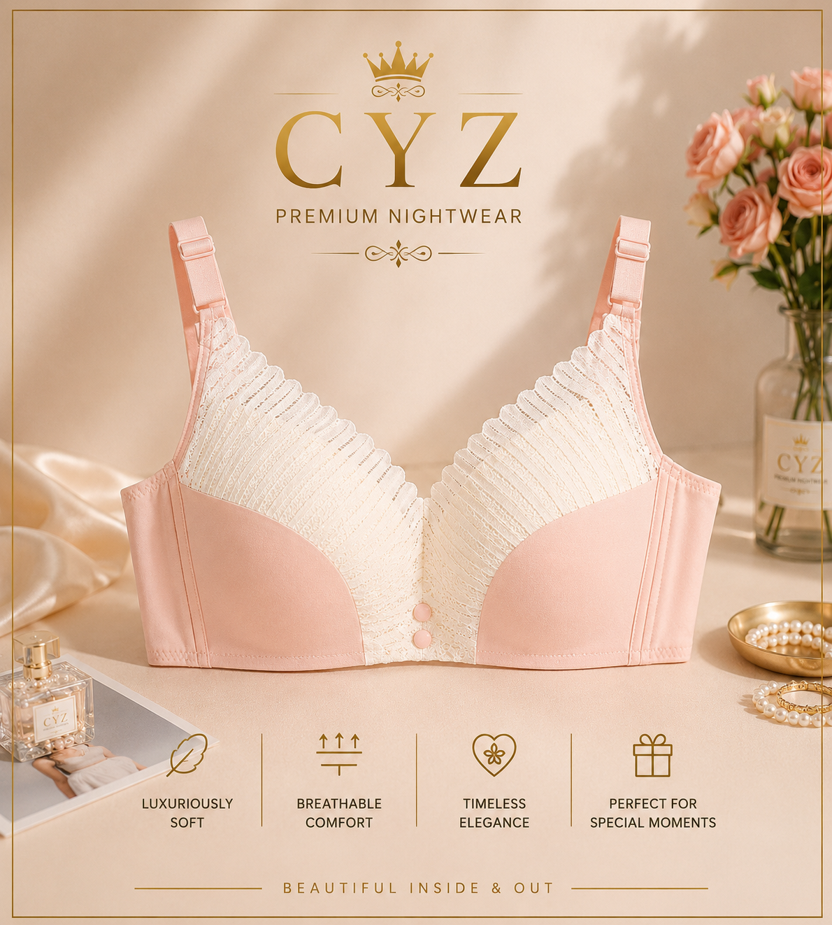 Premium Lace Bra