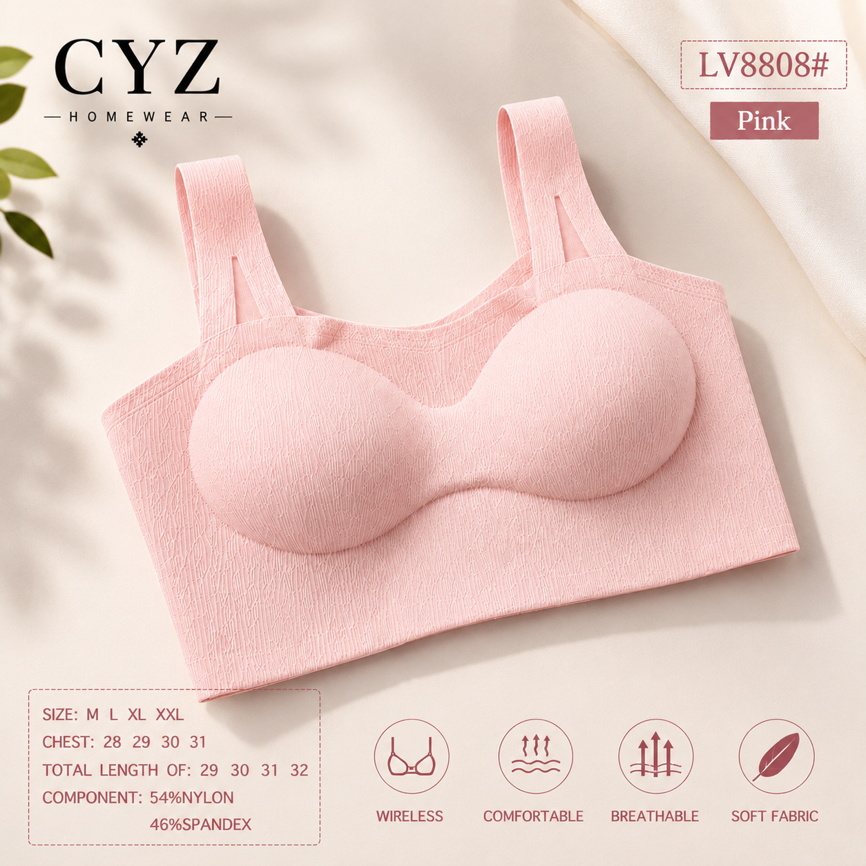 CYZ Cloud Soft™ Seamless Comfort Bra