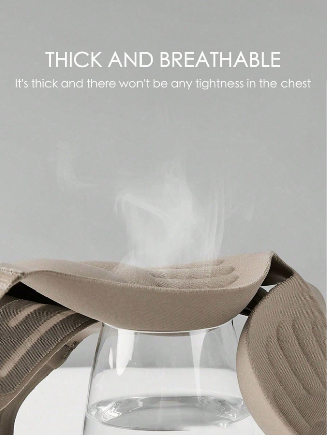 Women's Seamless Wireless Bra, Strong Lift And Gather, Designed For Larger Busts, Comfortable Backstrap Design, Prevents Sagging