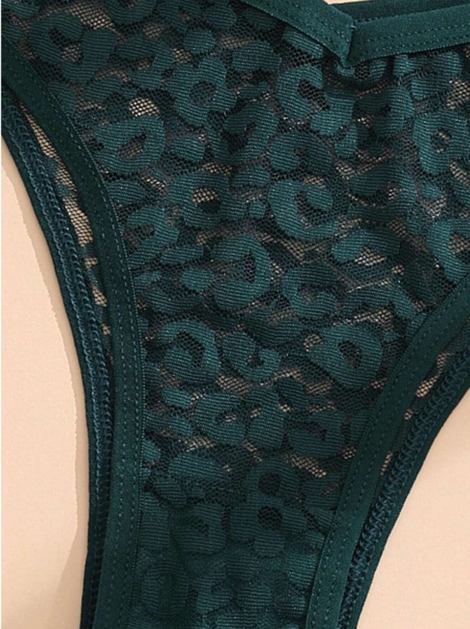 3 PCS Women's V-Waist Seamless Panties Sexy Lace Bikini Comfortable And Breathable Lingerie Sports Underwear