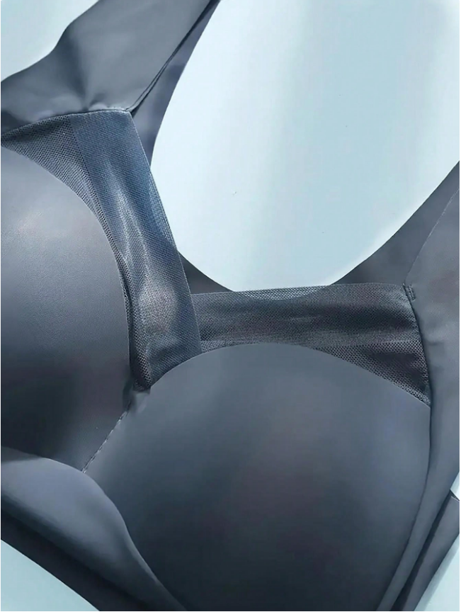 3pcs Seamless Backless Camisole Bras, Wireless Sports Bras, Sexy Undershirt Bras