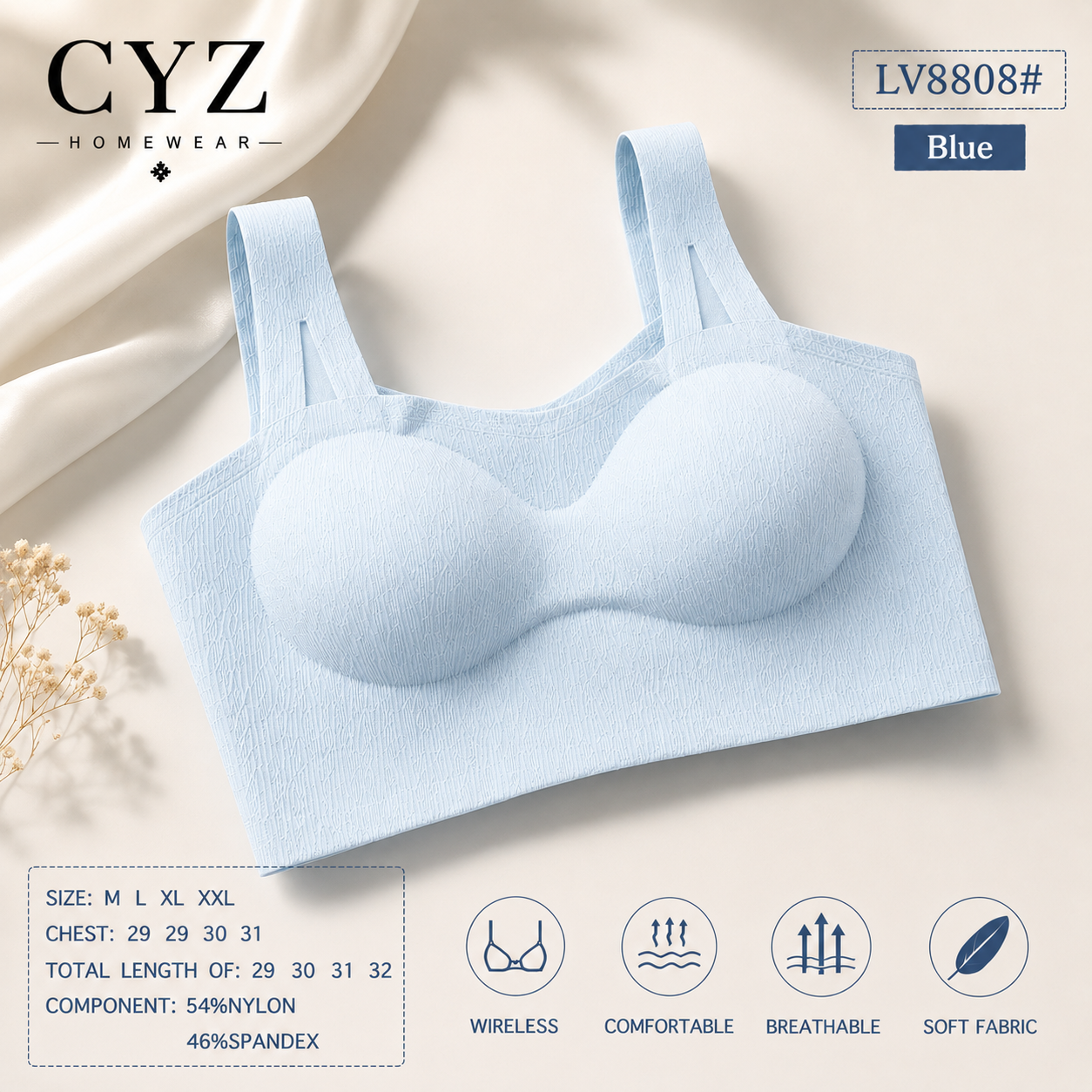 CYZ Cloud Soft™ Seamless Comfort Bra
